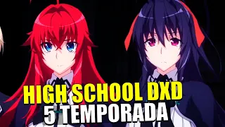 HIGH SCHOOL DXD TENDRÁ UNA 5 TEMPORADA!!!