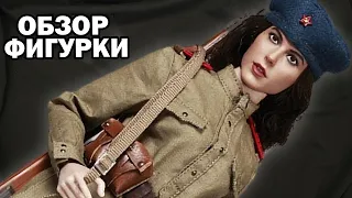 Советская девушка-снайпер времен Великой Отечественной Войны - фигурка в масштабе 1/6 от Alert Line