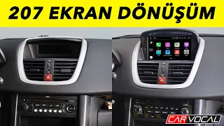 Peugeot 207 Multimedya Detaylı Montaj ve Tanıtım