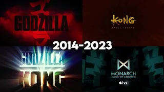 ALL MONSTERVERSE OPENING TITLE SEQUENCES! 2014-2023