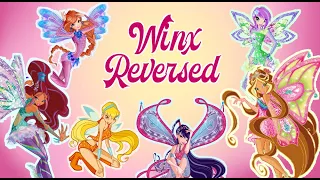 Winx Club Transformations Reversed | De-transformation