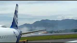 DHL plane crash in San Jose Costa Rica