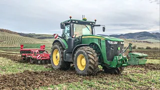 John Deere 8335R & Horsch tiger 🔴