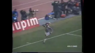 Il grande gol in rovesciata di Totò Schillaci (Juventus-Verona 1991-92)