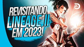 Revisitando LINEAGE II em 2023 | MMORPG CLÁSSICO dos anos 2000!