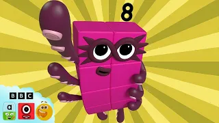 Octoblock Hide and Seek Challenge: Can You Spot Octoblock? | Learn to Count | @Numberblocks