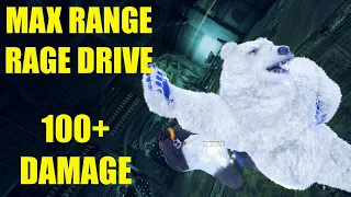 Quick Tips: Max Range Rage Drive - Tekken 7 Bears