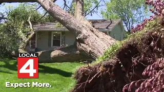 Cleanup begins after EF-2 tornado in West Michigan