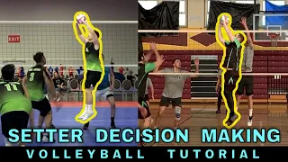 HOW TO MAKE GOOD SETTING DECISIONS | Volleyball Tutorial