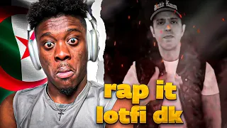 rap it lotfi dk 🇩🇿🔥😱 REACTION