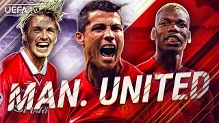 Man. United | GREATEST European Goals & Highlights | Ronaldo, Pogba, Beckham | BackTrack