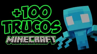 100 TRUCOS y CONSEJOS para ser MEJOR en MINECRAFT SURVIVAL 2022