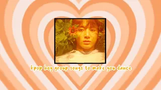 try not to dance kpop boy group playlist 🧡