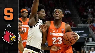 Syracuse vs. Louisville Basketball Highlights (2017-18)