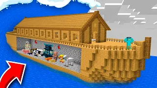 Construí el ARCA de NOÉ Para Cada MOB en Minecraft!