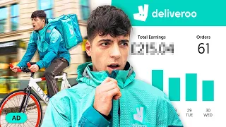 I Worked 12 HOURS for Deliveroo & Made £____