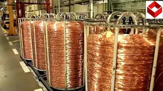 Copper Cables Making Factory | Manufacturing Process With Modern Machines And Skillful Workers