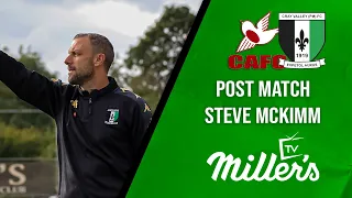 POST MATCH INTERVIEW - Steve McKimm gives account of thrilling 3-3 FA Cup fixture against Carshalton