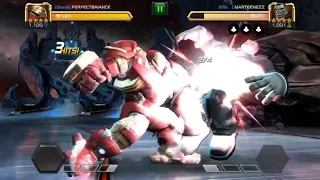 HULKBUSTER vs JOE FIXIT 3 star smashes