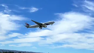 Malaysia Airlines Airbus A330-200 departing from Adelaide Airport