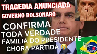 TRAGÉDIA CONFIRMADA PRESIDENTE BOLSONARO INFELIZMENTE APÓS MILHARES DE MORTOS PODERÁ SER PRESO