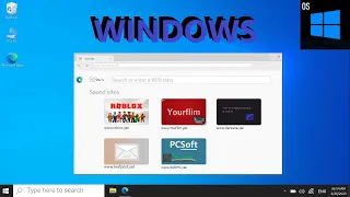 🖥️ВИНДОВС С ВИРУСОМ Windows 10 OS ROBLOX РОБЛОКС НА РУССКОМ