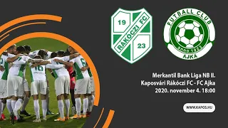 Kaposvári Rákóczi - FC Ajka 3-1