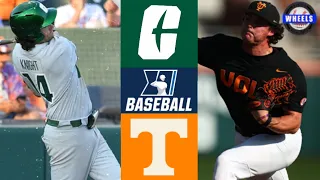 Charlotte vs Tennessee | Clemson Regional Opening Round | 2023 College Baseball Highlights