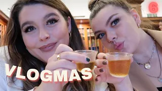 VLOGMAS | Afternoon Tea, A Bad Roast + NO MORE ICE SKATING!! :( [ep6]