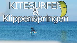 MH30_Kitsurfing on Sardegna 3/3 - kiting in paradise + cliff jumping
