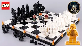 LEGO Harry Potter Hogwarts Wizard’s Chess 76392  Stop Motion Speed Build