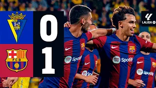 CADIZ 0 vs FC BARCELONA 1 | LALIGA 2023/24 MD31