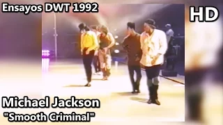 Michael Jackson - "Smooth Criminal" - Ensayo (Rehearsal) DWT 1992 - HD 1080p