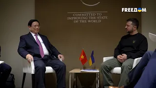 ❗️❗️ Зеленский пообщался с премьер-министром Вьетнама: кадры из Давоса