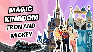 Disney World Vacation 23 | Day 2 Part 1 | Magic Kingdom | TRON | Mickey Mouse