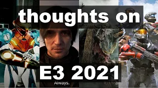 Thoughts on E3 2021: Xbox & Bethesda, Nintendo, Elden Ring and More!