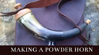 Making a Powder Horn