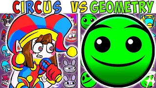 FNF Character Test | Gameplay VS My Playground | ALL Geometry Dash VS Amazing Digital Circus Test