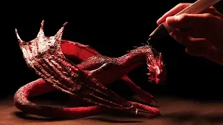 3D pen | Making Smaug in Hobbit | Create a 3D pen Sumaug