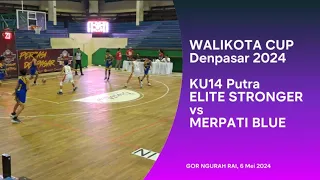 WALIKOTA CUP Denpasar 2024, KU 14 Putra ELITE STRONGER vs MERPATI BALI