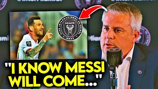 🚨BOMB! MESSI GOES TO INTER MIAMI SAYS CLUB DIRECTOR! PSG LAST NEWS