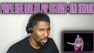 HE WAS A WIZARD!! | Purple Haze (Live At Atlanta Pop Festival) - Jimi Hendrix (Reaction)