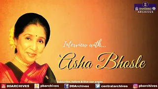 Interview with Asha Bhosle by Salil Chowdhury