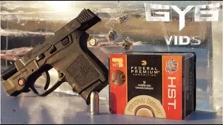 Is .380 acp Enough For Self Defense? Federal HST vs. Ribs