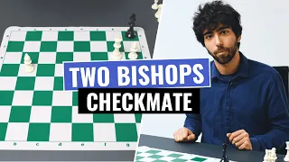 How to achieve checkmate with King and 2 Bishops | King & 2 Bishops vs King | Fundamental Checkmates