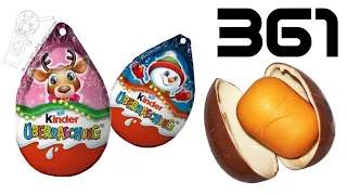 Kinder Surprise Christmas 2022 - Chocolate + Toy (20g) 🍫🥚🧸🦌☃️🎄 [Judgment Day: 0361]