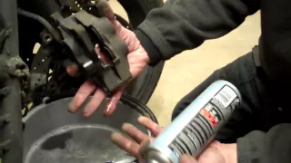 Delboy's Garage, Essential Winter brake caliper cleaning.