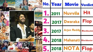 Vijay Devarakonda All Movie Verdict || Budget & Collection || Vijay All Movie Box Office collection