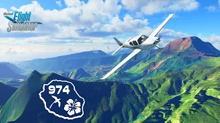 Visite de l'île de la Réunion sur Flight Simulator ! Cirrus SR22