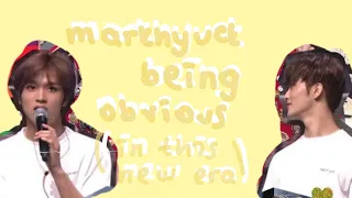 markhyuck being obvious (in this new era)